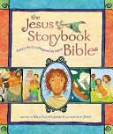 The Jesus Storybook Bible - 5 characters on a tan background book cover
